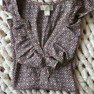 Sleeveless blouse from LOFT outlet.